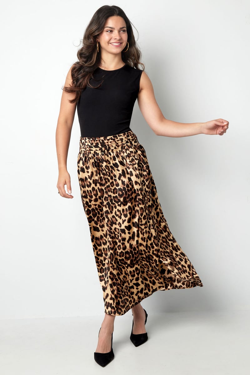 Basic bodysuit mouwloos - zwart