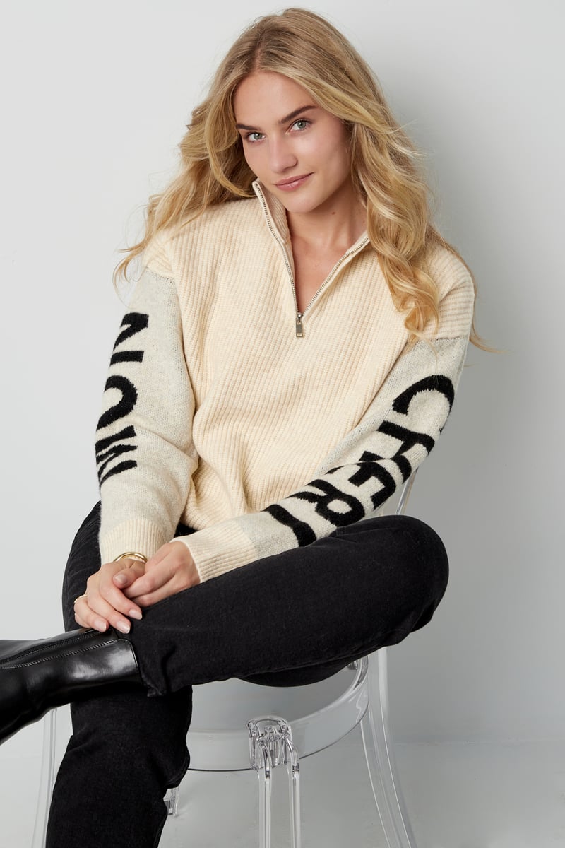 Mon Cheri trui - blauw