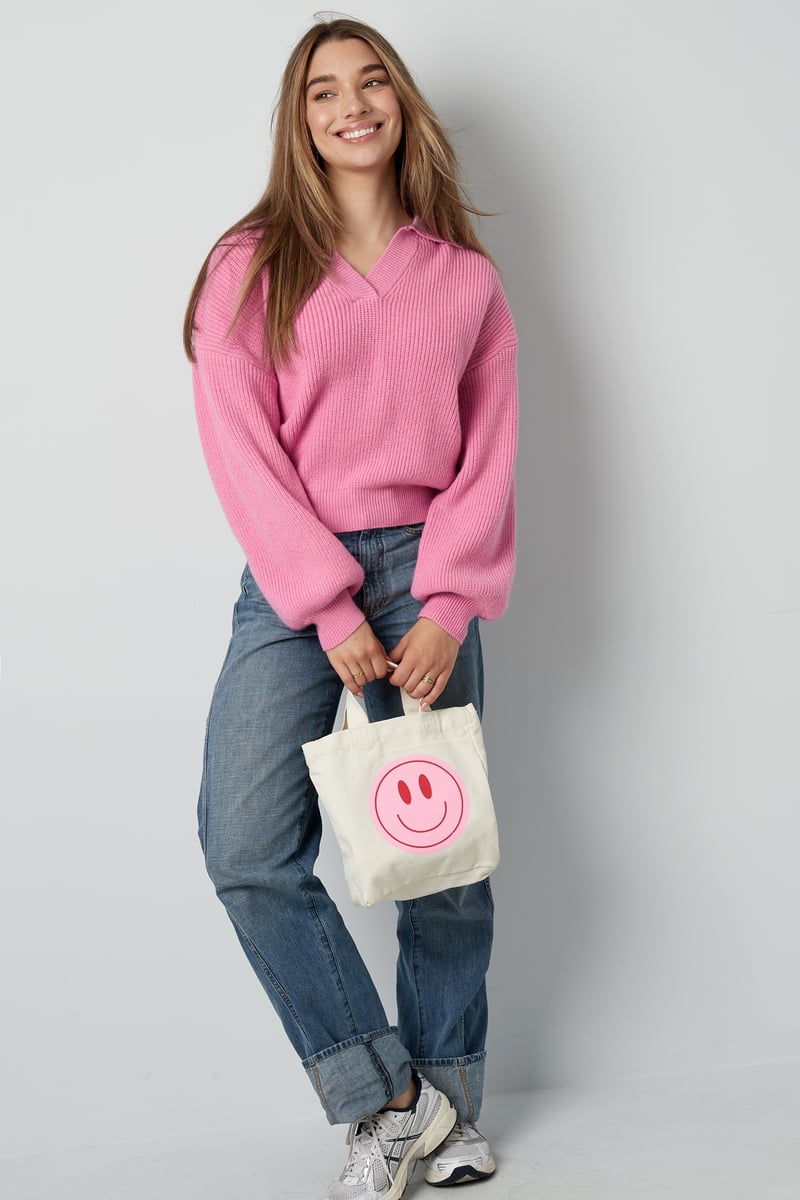 Everyday Ease trui - fuchsia