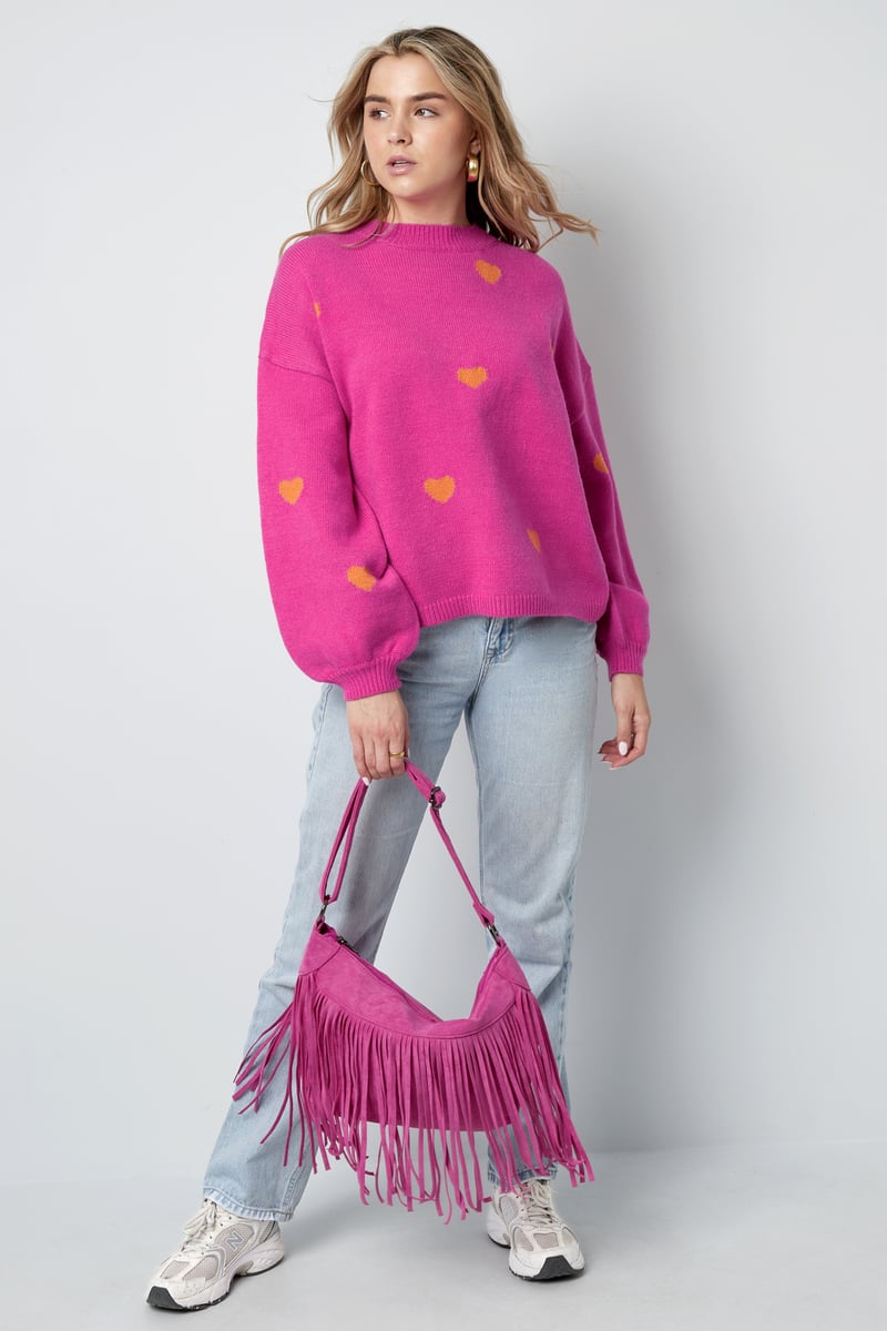 Heartfelt Hugs trui - gebroken wit