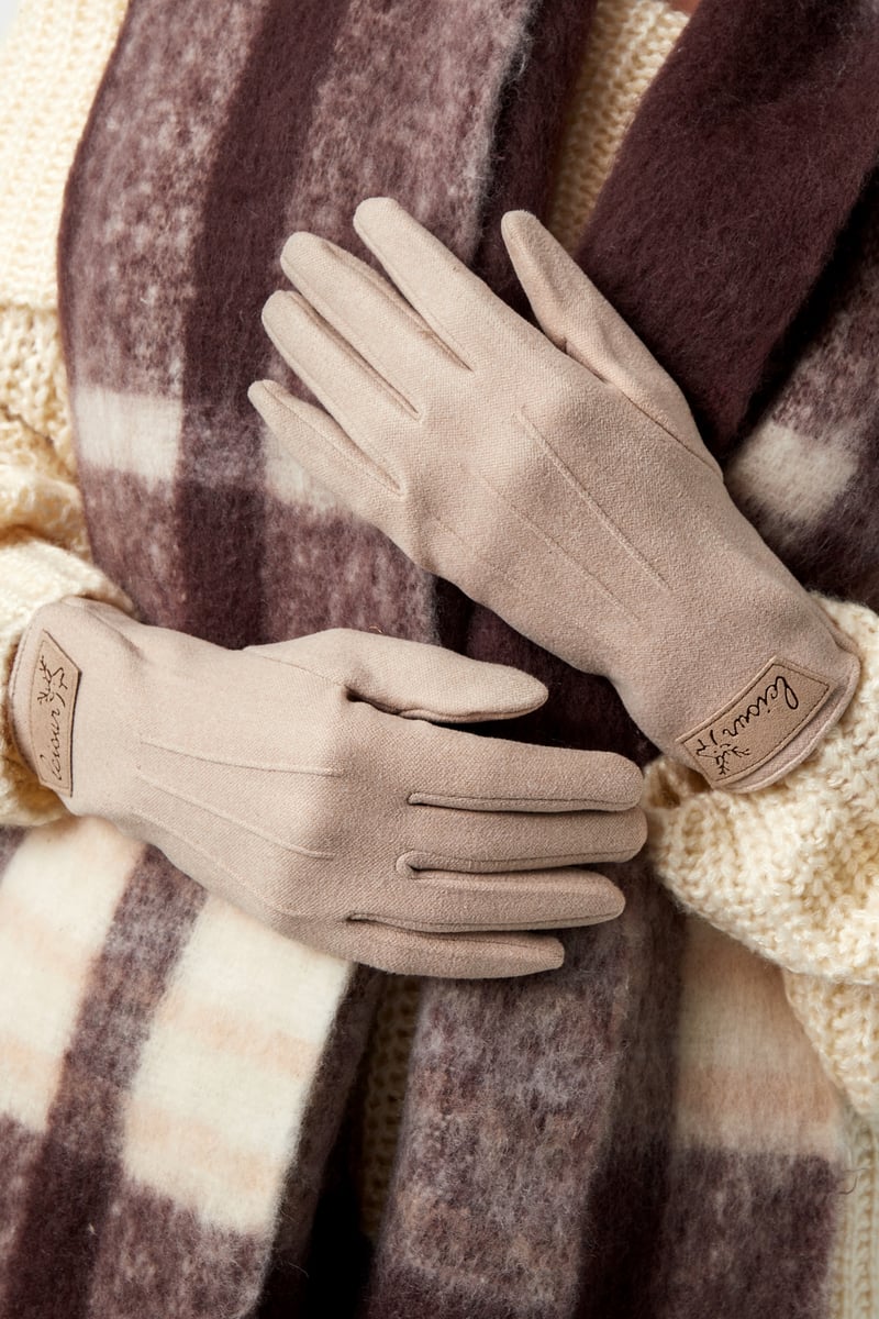 Timeless chique glove - blauw