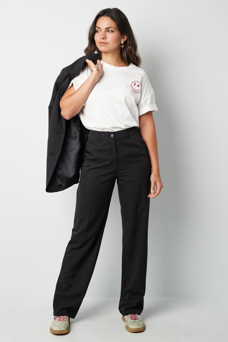 Show Your Smile pantalon - grijs