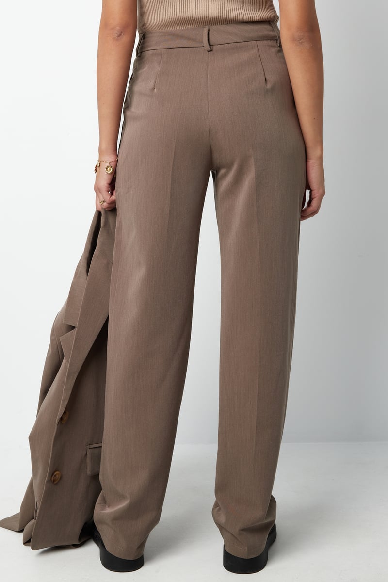 Show Your Smile pantalon - grijs