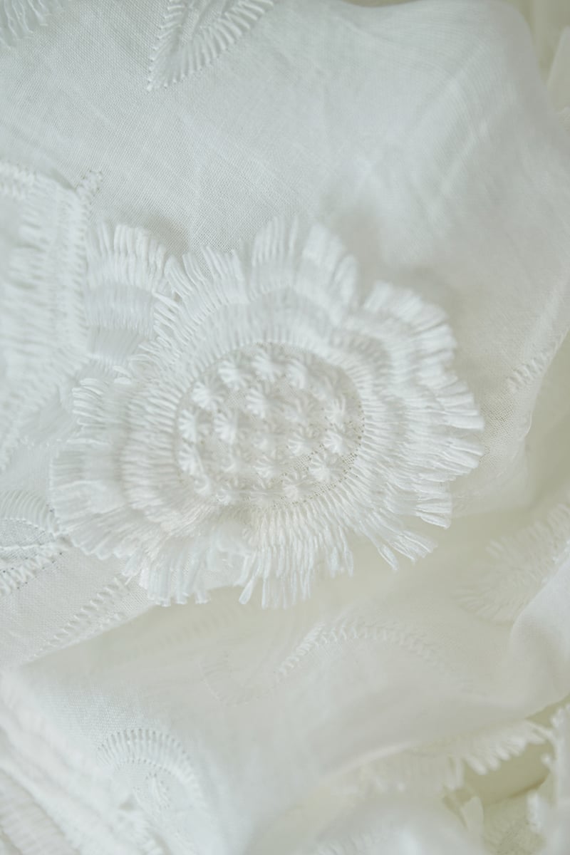 Blossom bow top - zwart