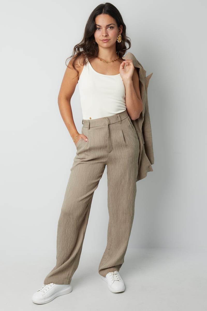 Chic comfort pants - zwart