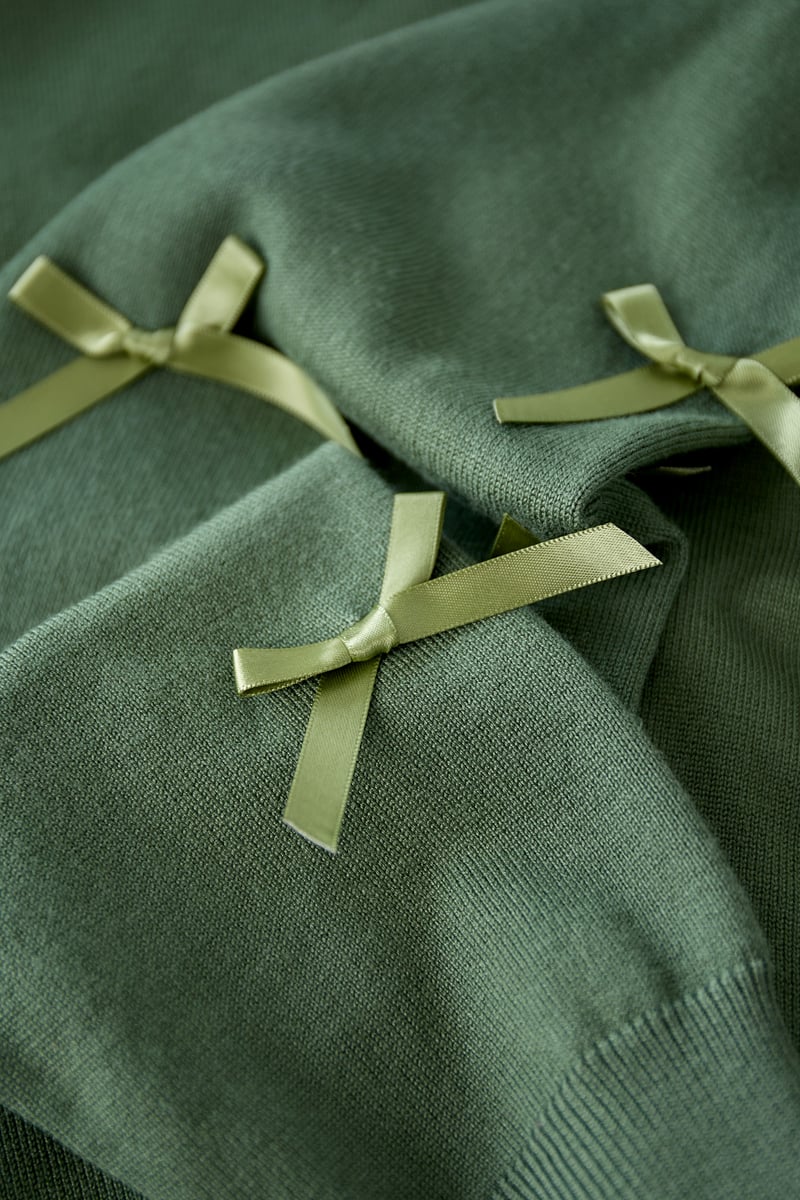 Bow Whisper trui - fuchsia