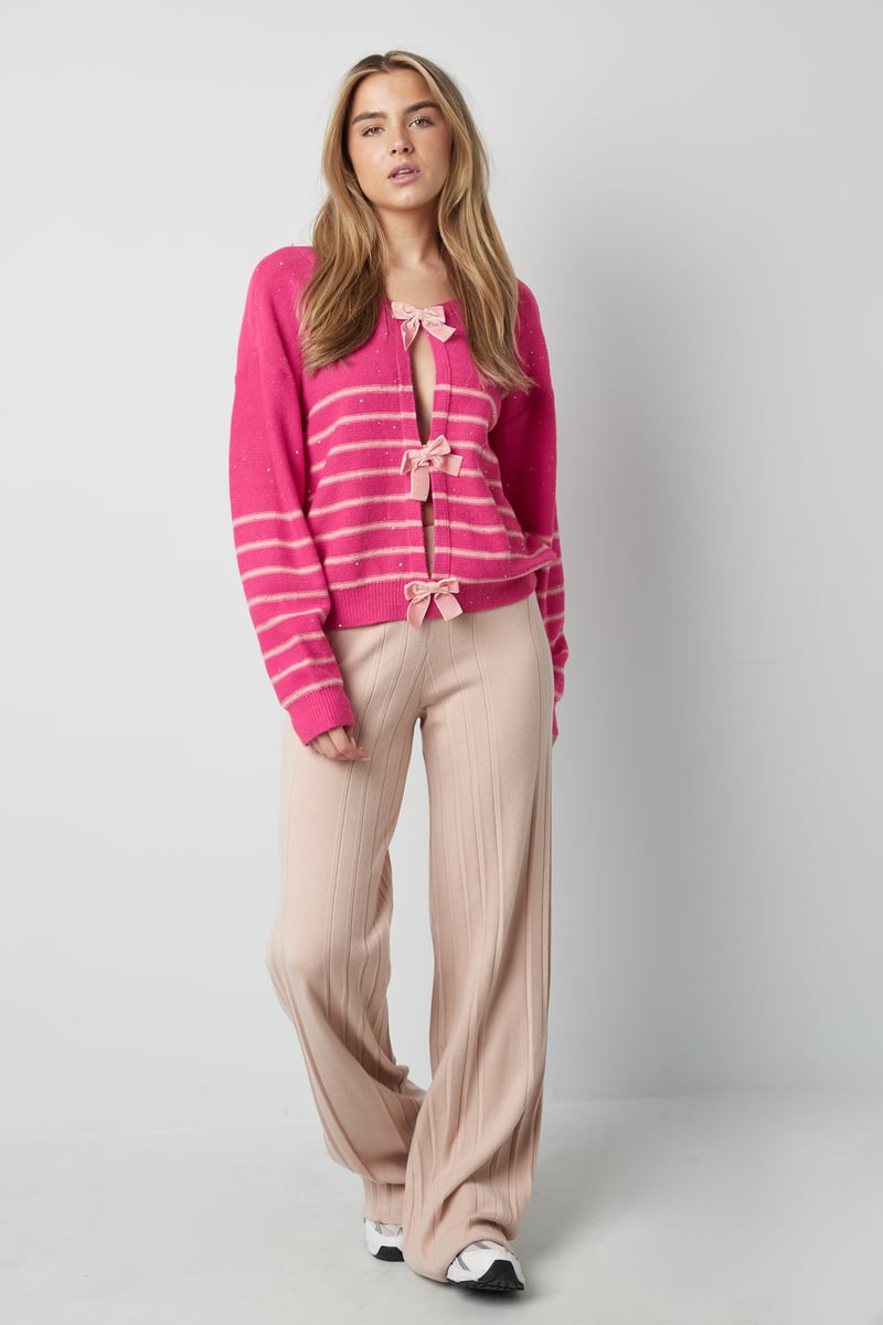 Bow Delight vest - rood