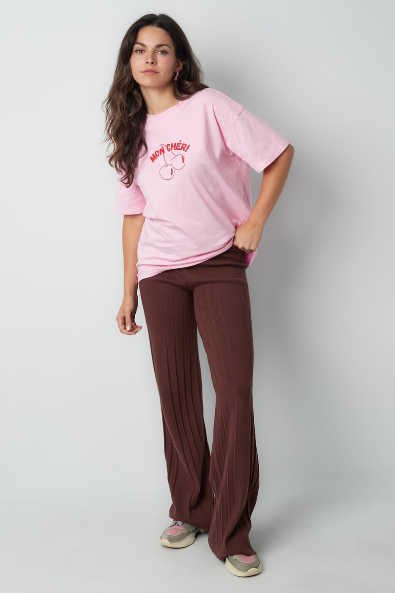 Mon Chéri shirt - roze