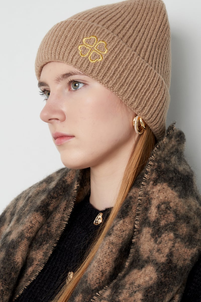 Lucky beanie - blauw