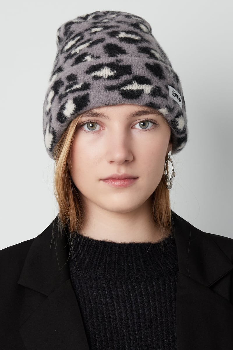 panterprint muts - camel