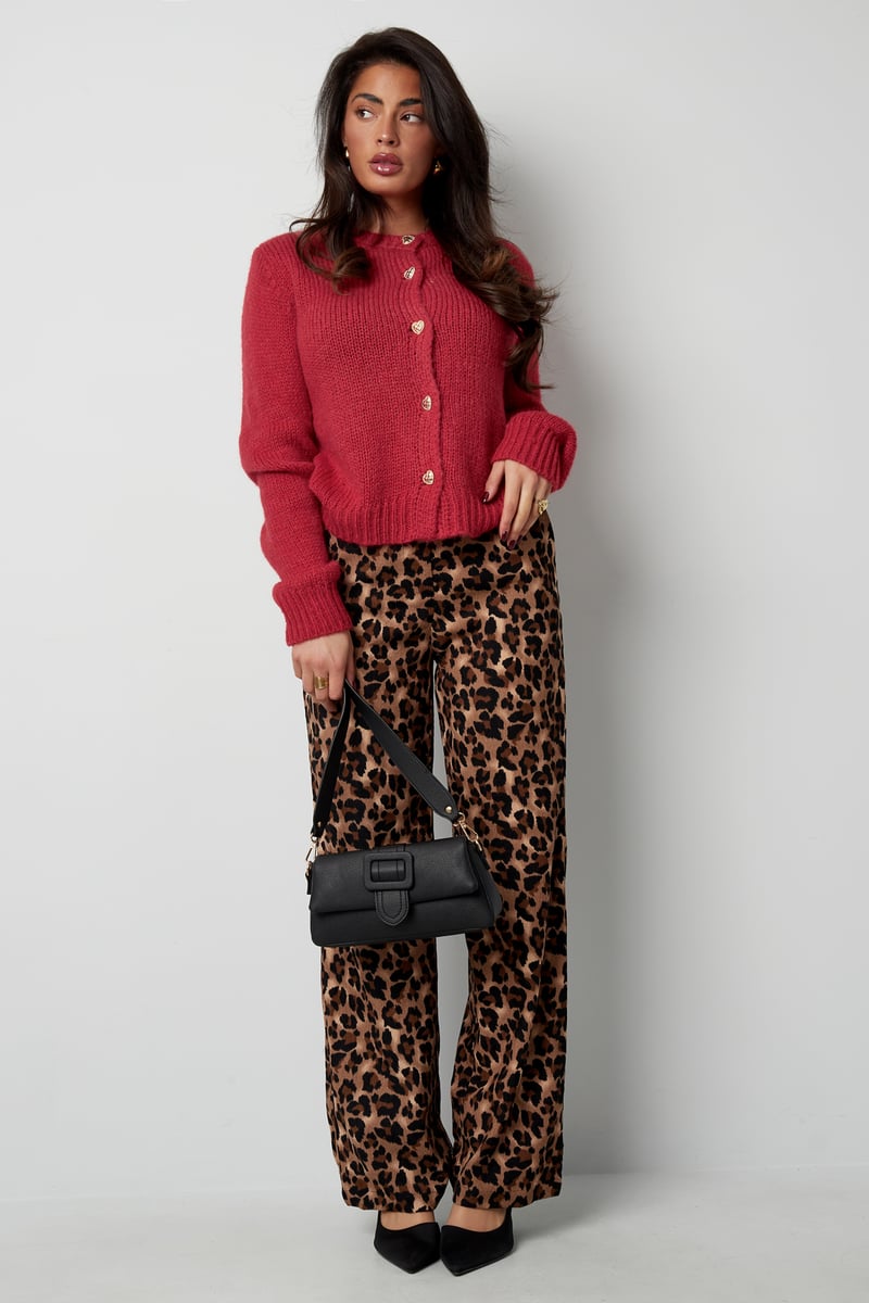 Knitted Love Cardigan - grijs