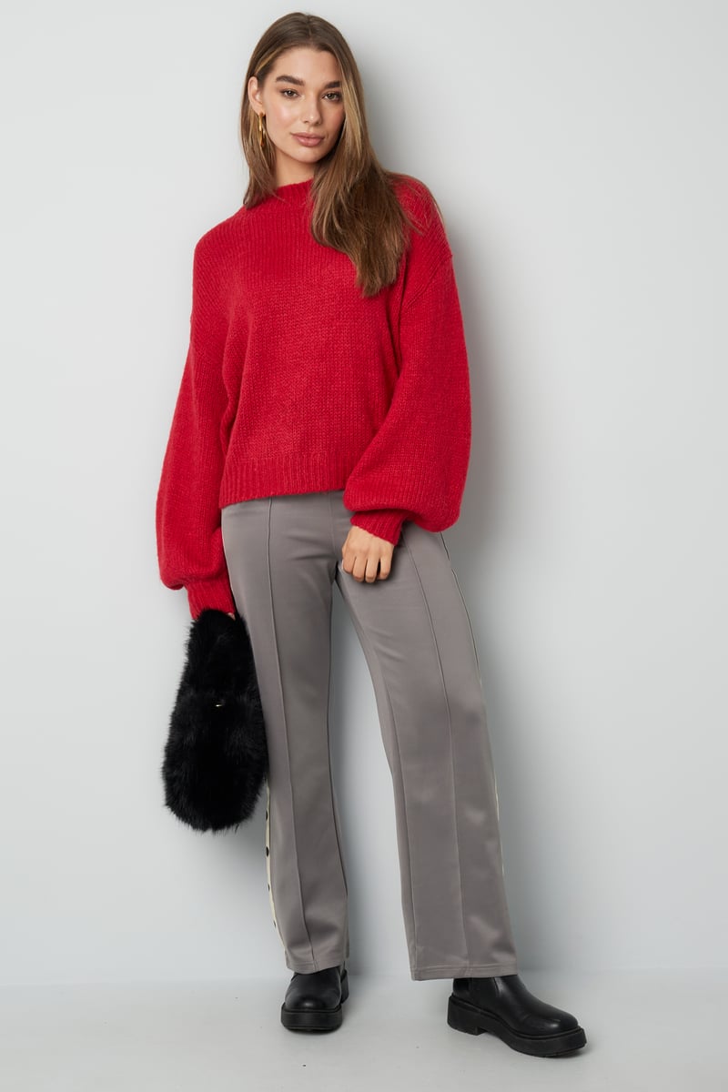 Winter essential trui - grijs