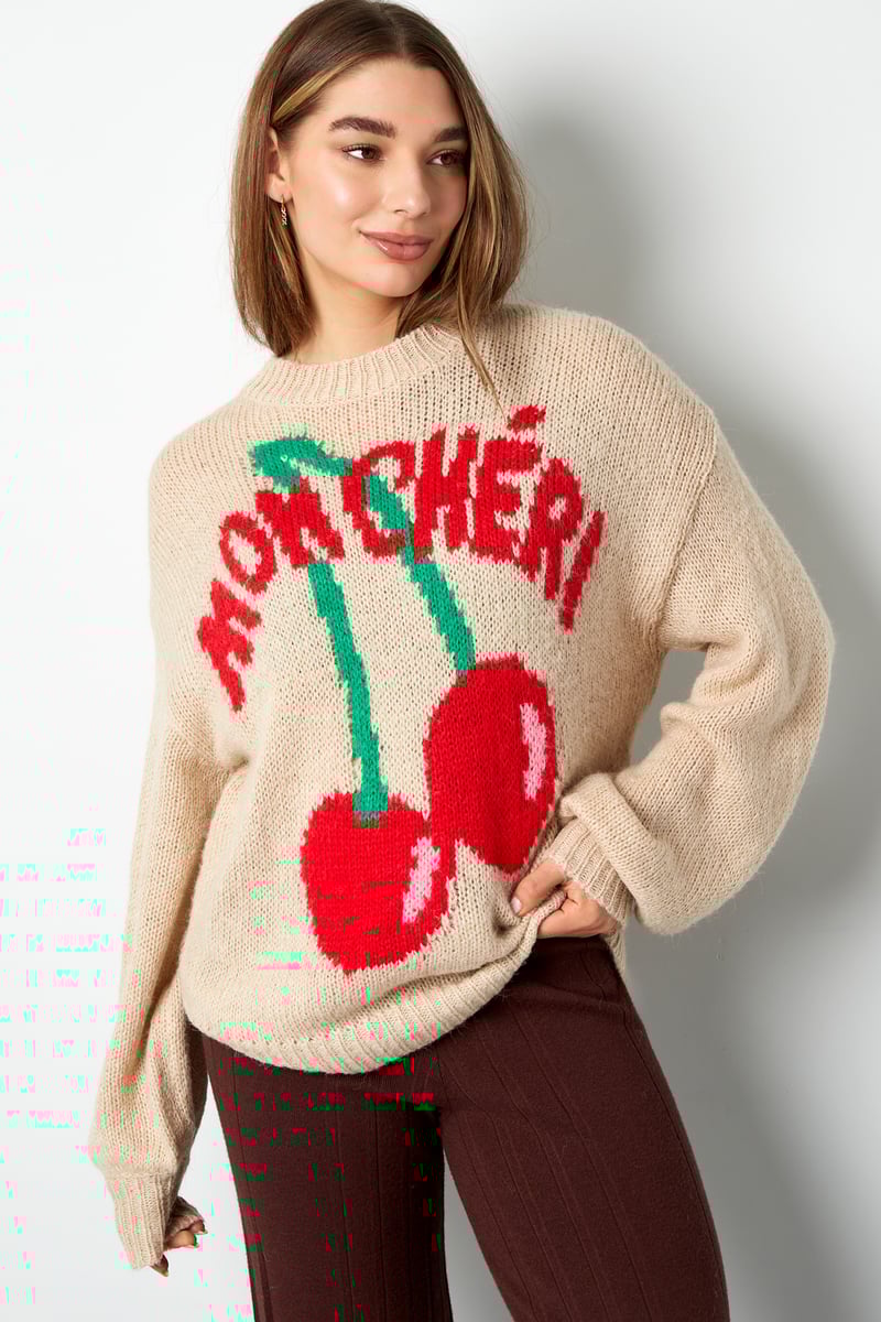 Mon chéri trui - geel