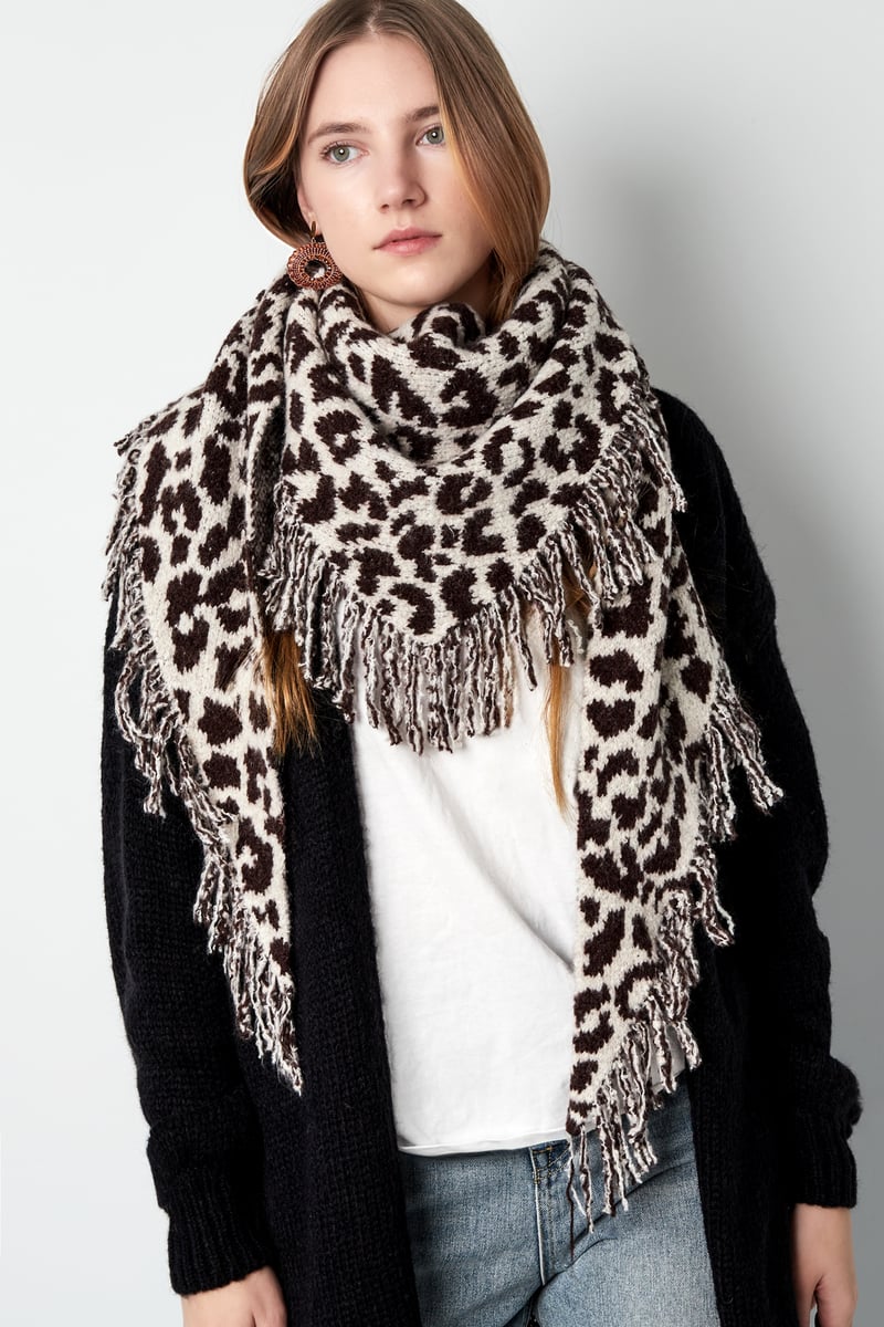 Forever wild sjaal - rood