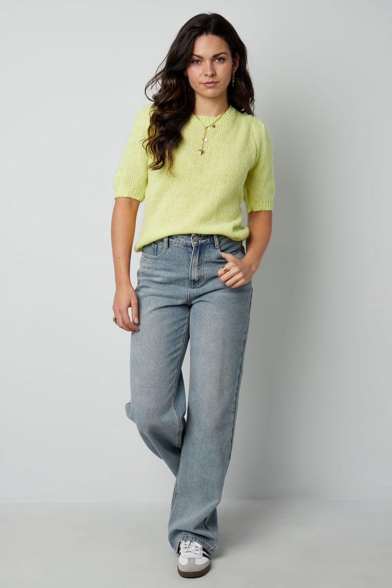 Soft bow shirt - Rood