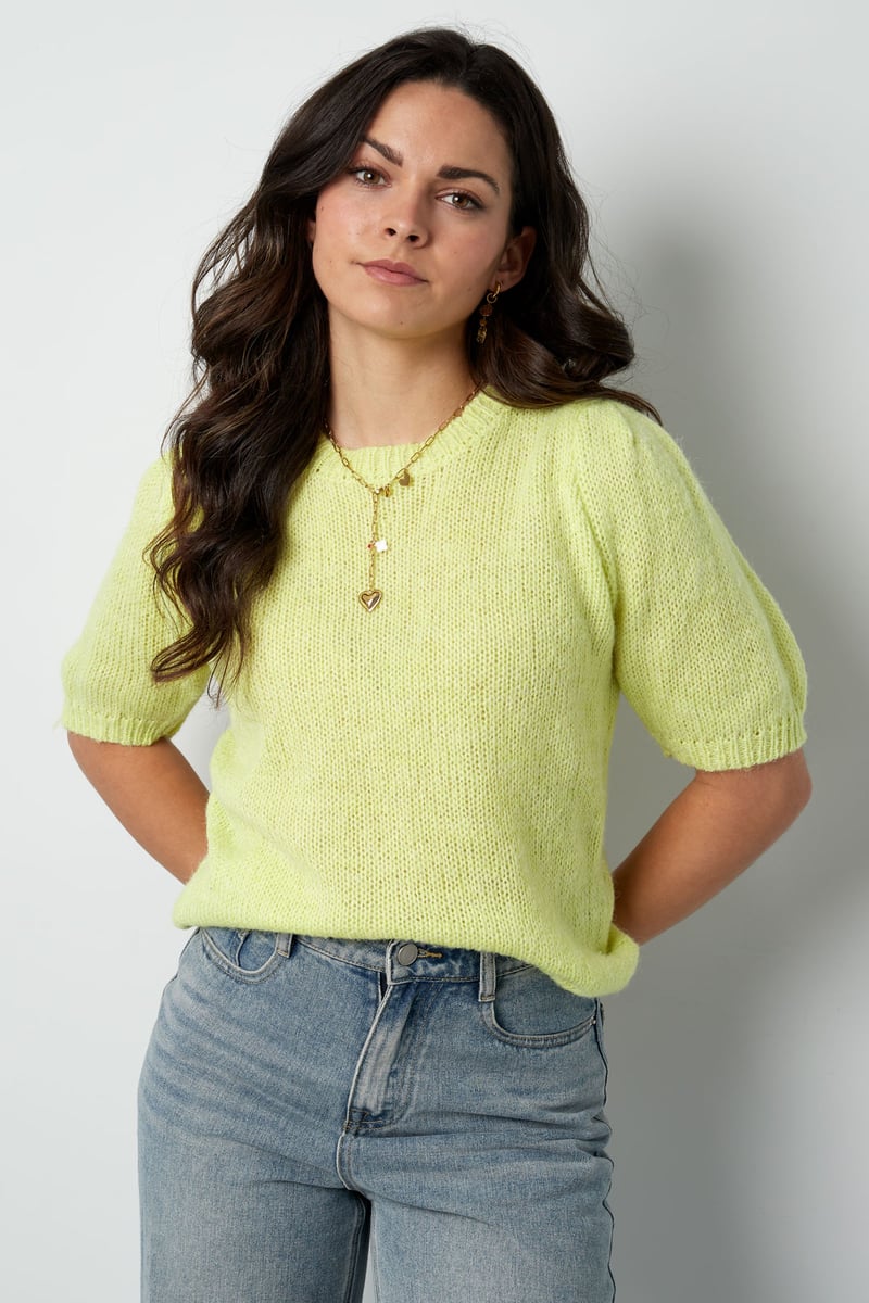 Soft bow shirt - Rood