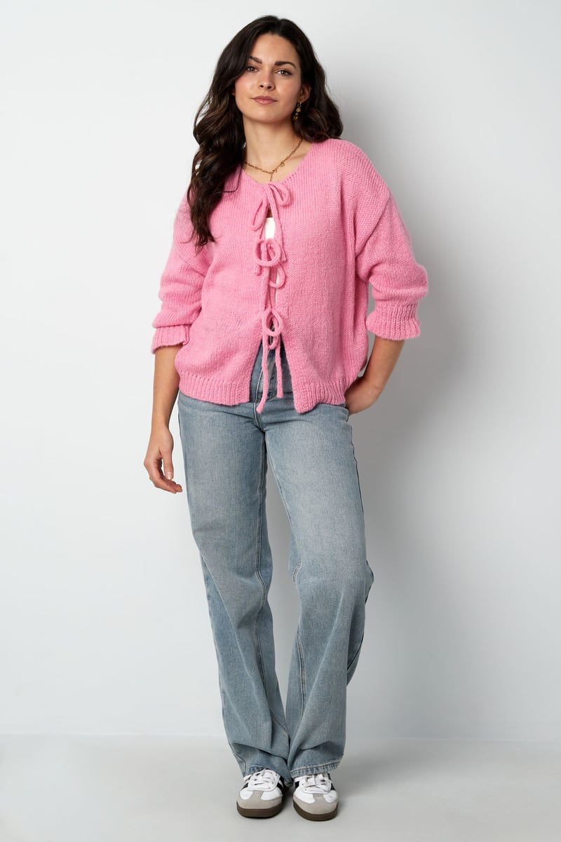 Tied up vest - Grijs