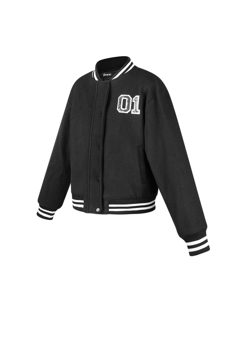 Bomberjack sporty spice - Zwart