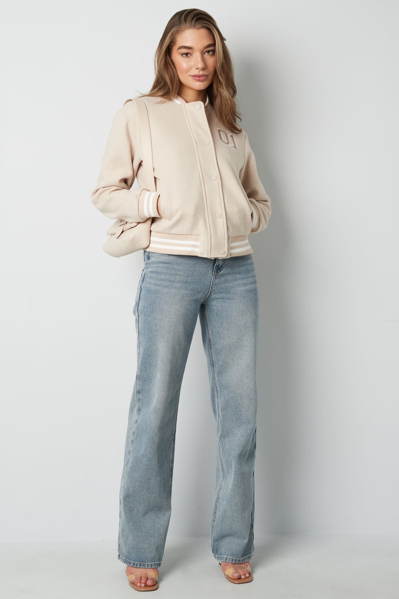 Bomberjack sporty spice - Zwart