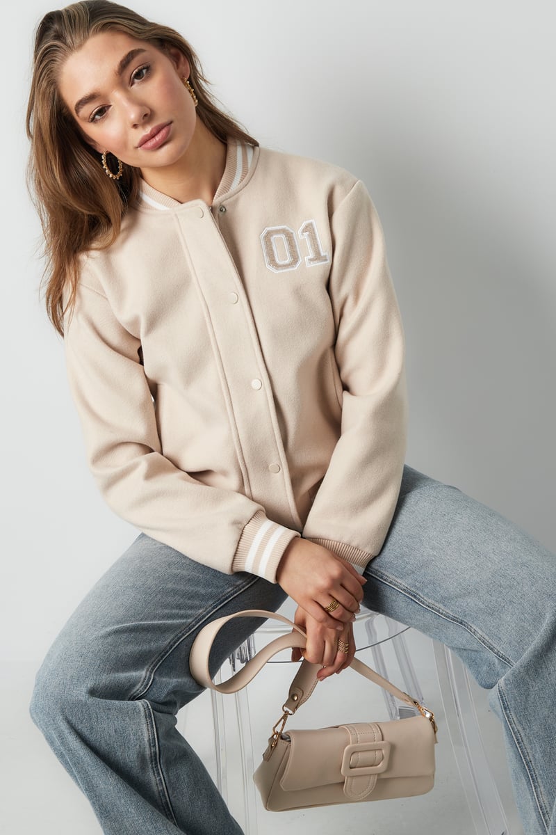 Bomberjack sporty spice - Zwart