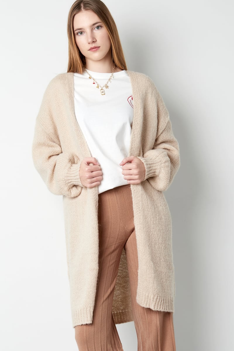 Stay cozy vest - beige
