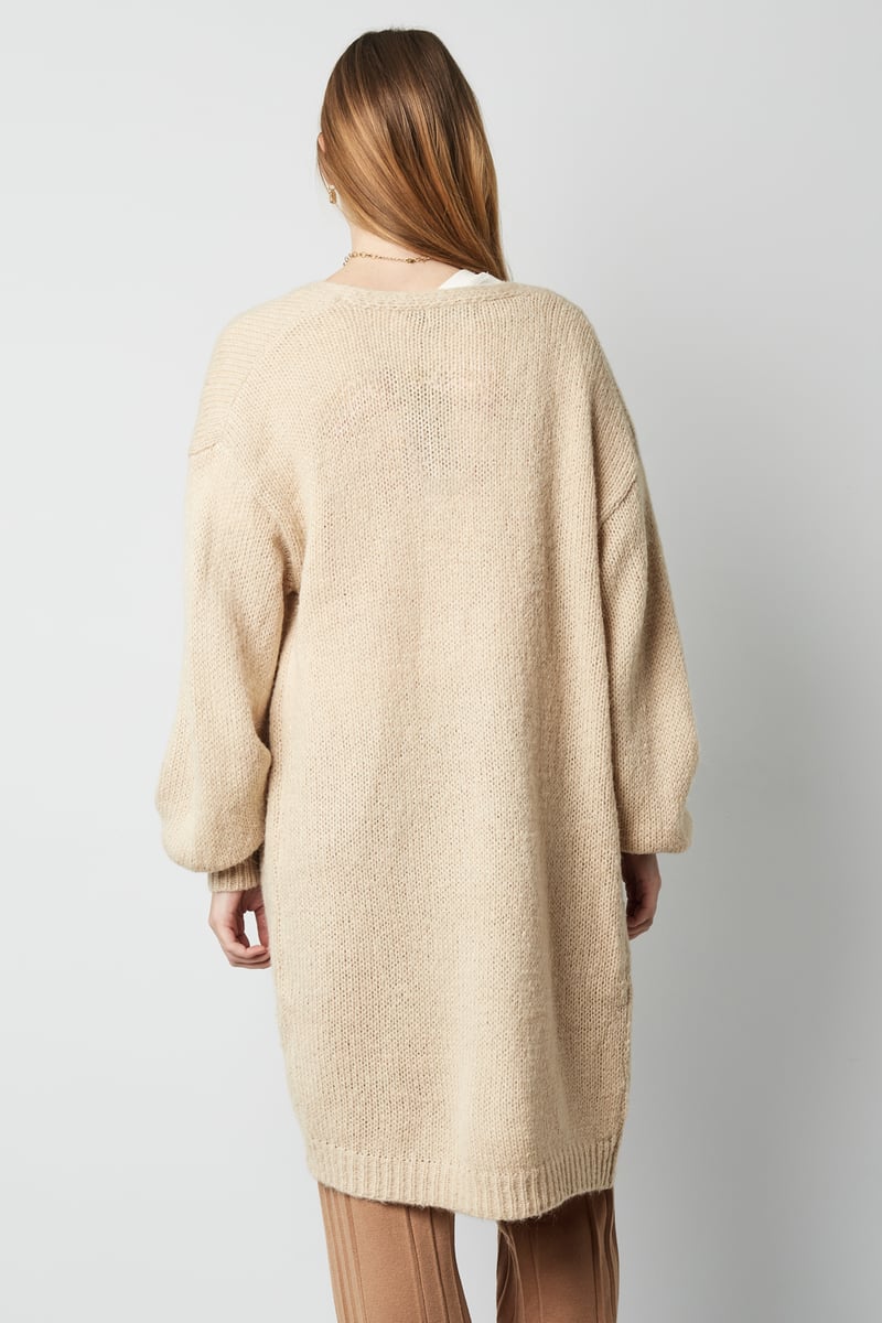 Stay cozy vest - beige