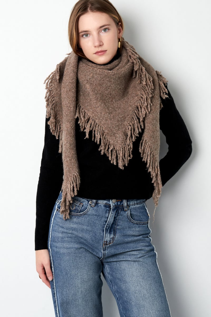 Everyday elegance sjaal - wijnrood