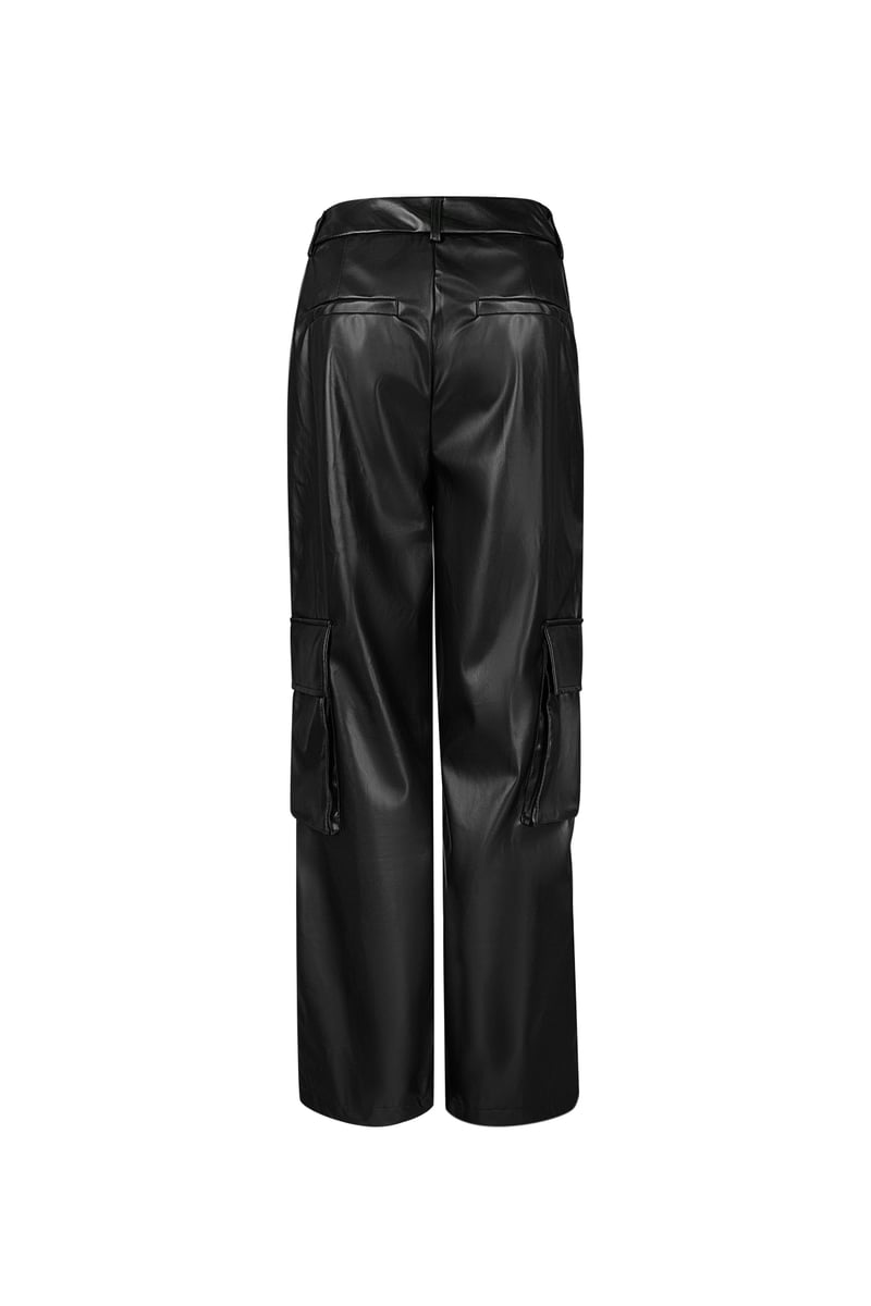 Trendy cargobroek - Zwart