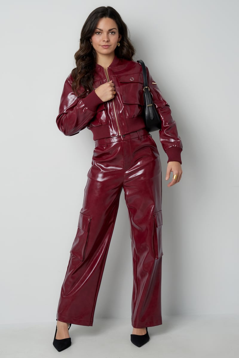 Trendy cargobroek - Zwart