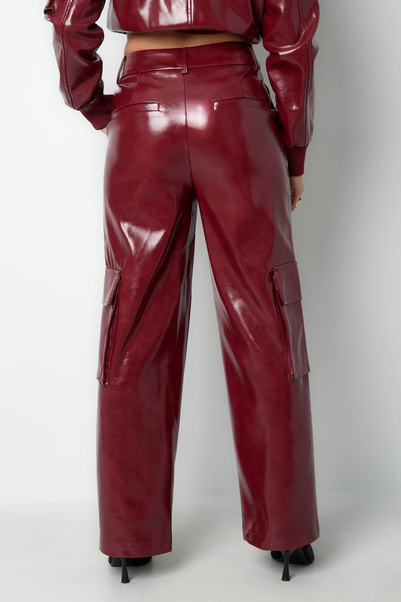 Trendy cargobroek - Zwart