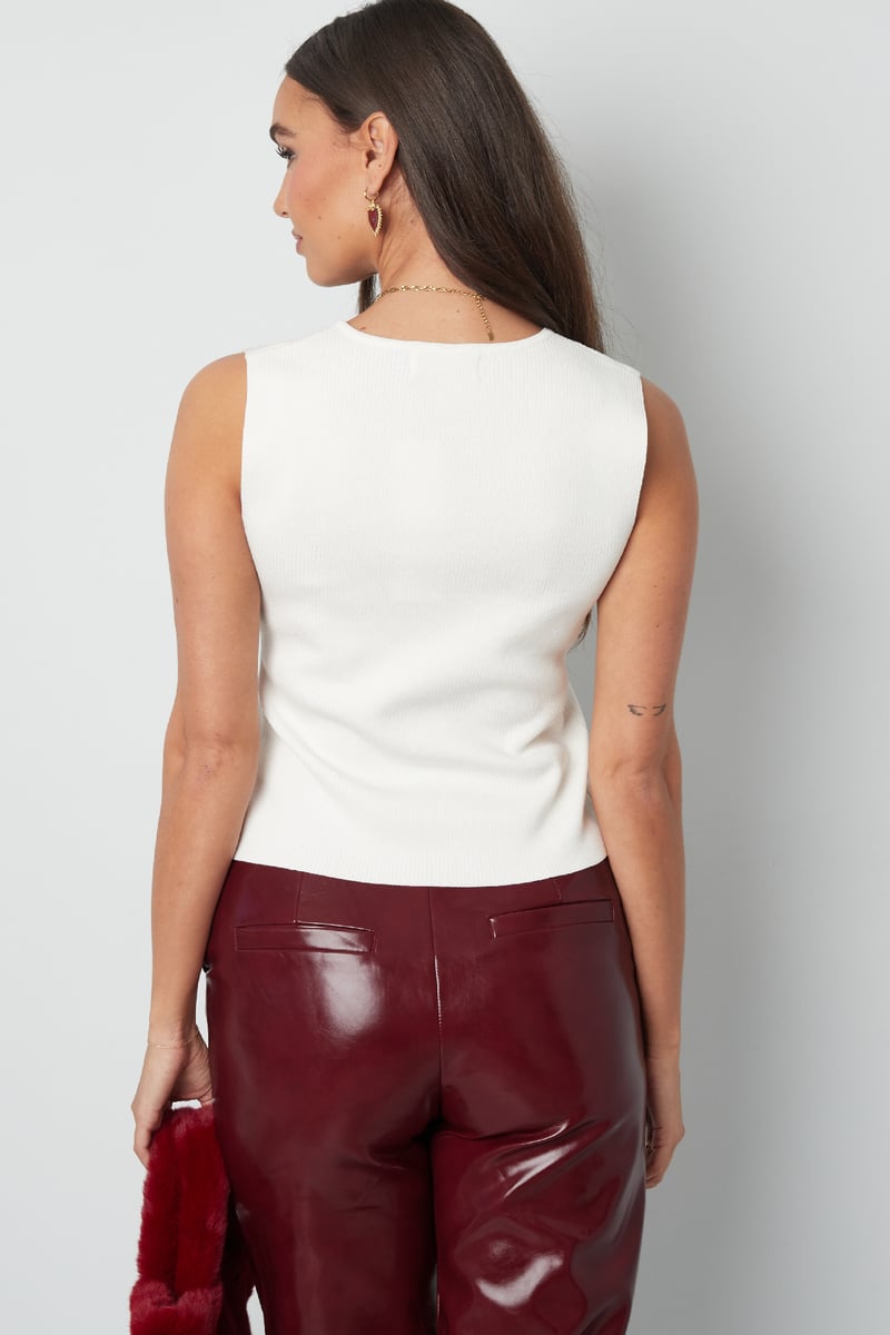 Knot it up top - Zwart