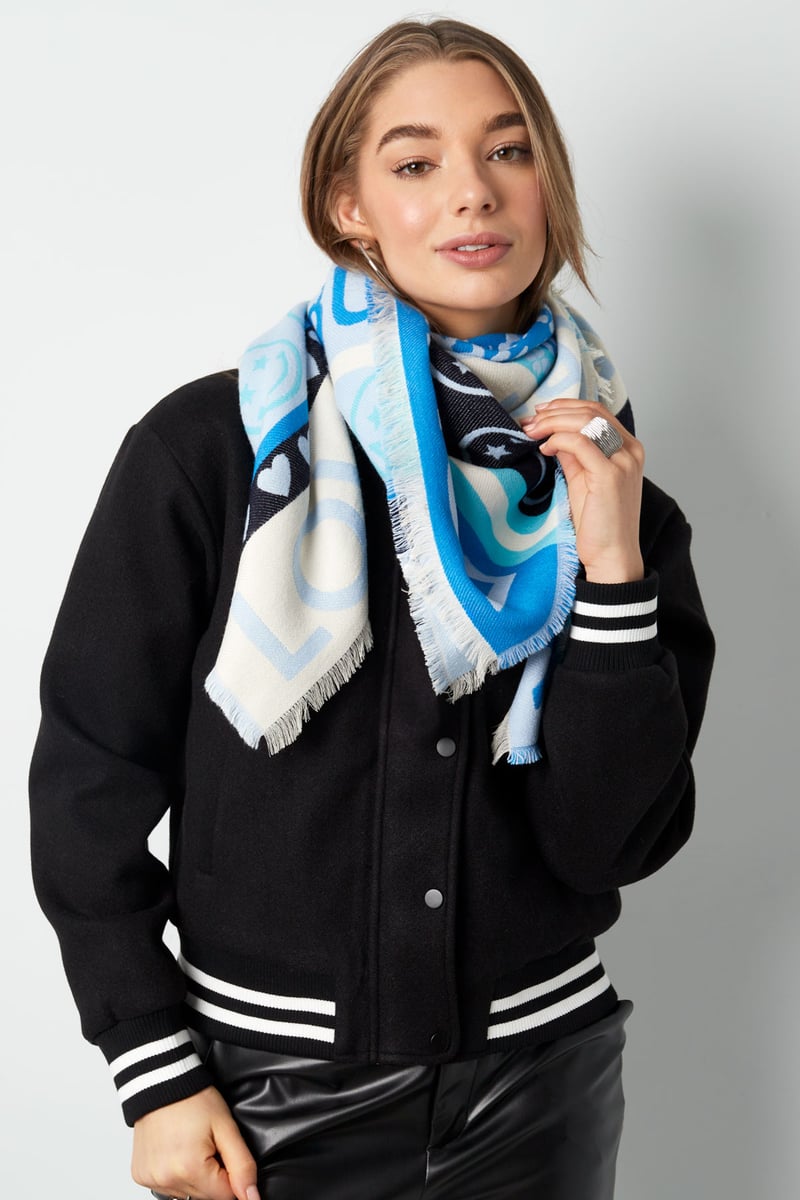 Sjaal bright day - Groen