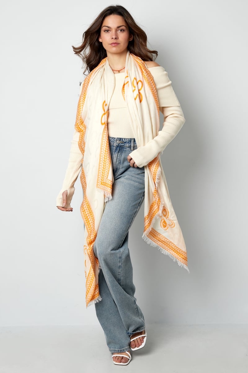 Colorful Scarf - pink