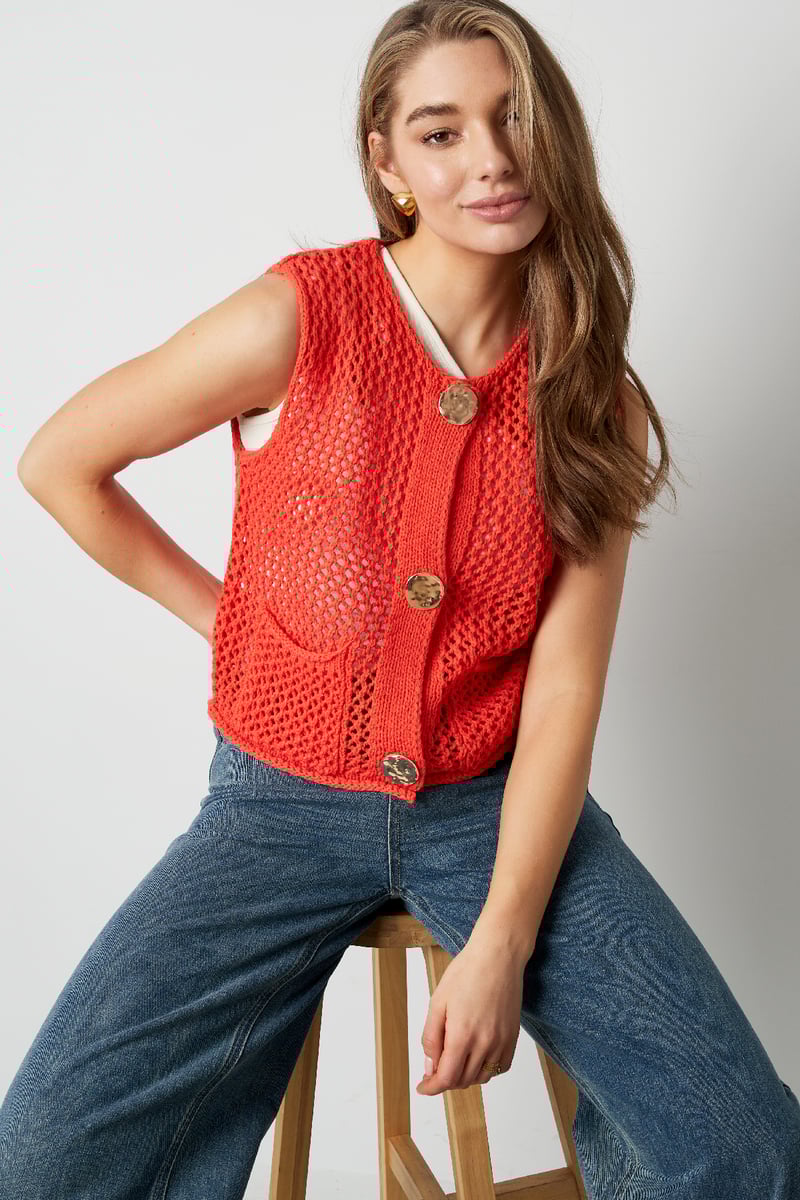 Playful vest - Beige