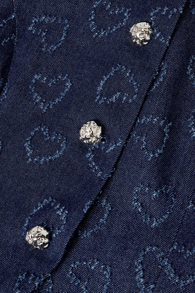 Heartsy korset top - Lichtblauw