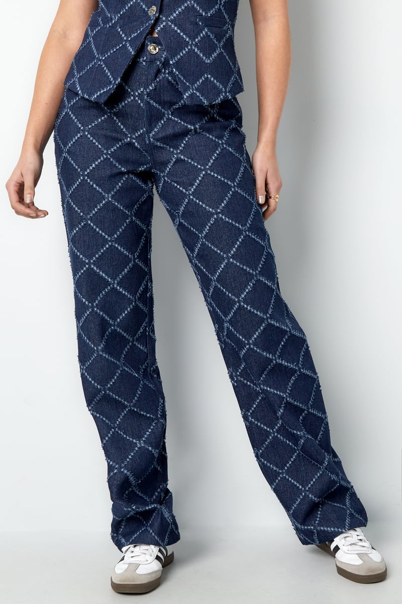 Grids of grace jeans - Lichtblauw