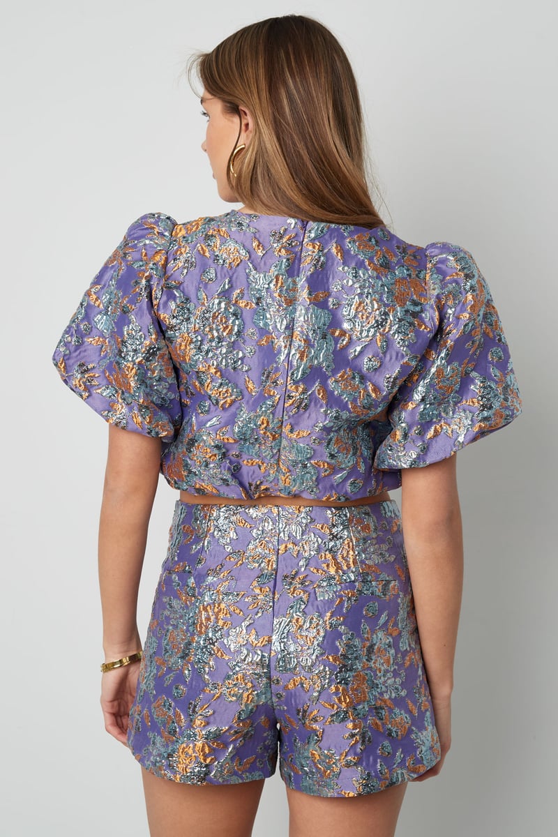 Bloom Top - Blue