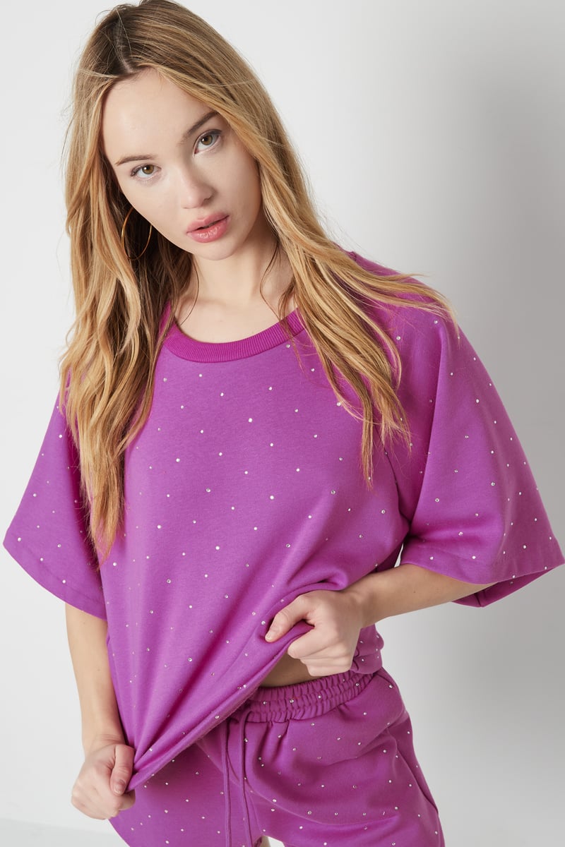 Top glitters in the sky - Grey