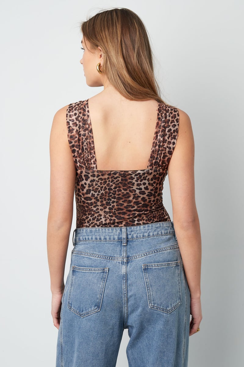 Leopard Lover body - bruin