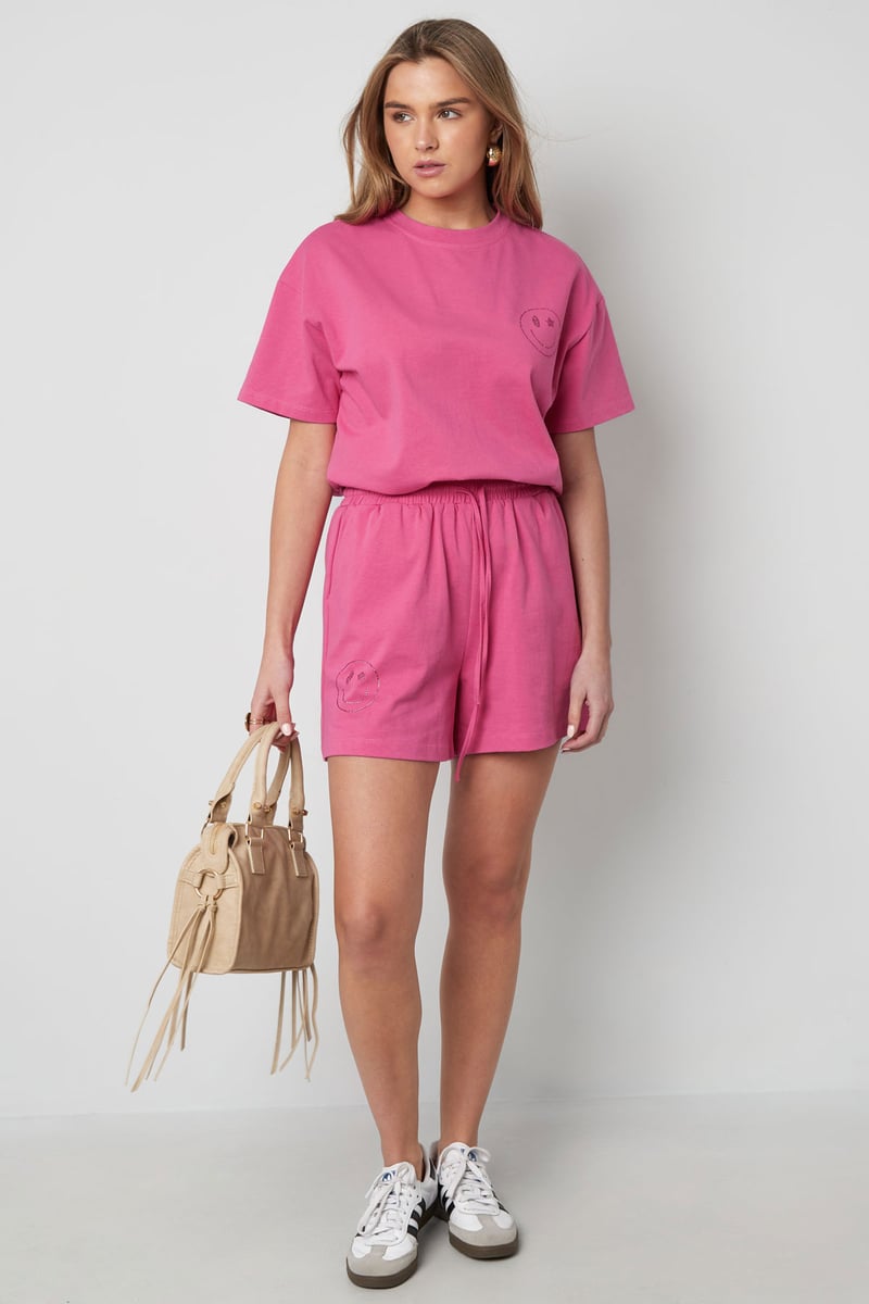 Comfy & Cozy shorts - roze