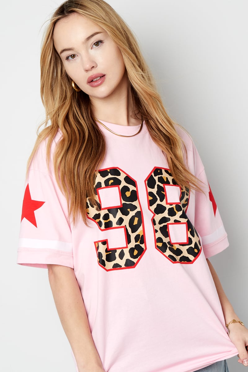 Sporty Girl T-Shirt - roze