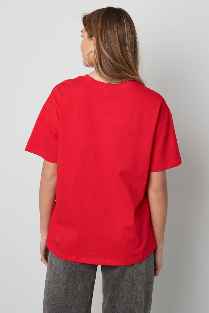 Oui Oui T-Shirt - rood