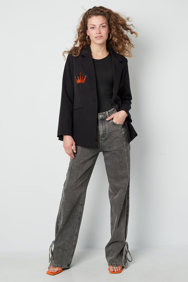 Queen Blazer KIngsday - Zwart