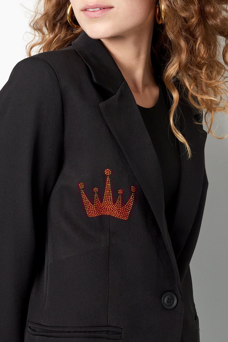 Queen Blazer KIngsday - Zwart