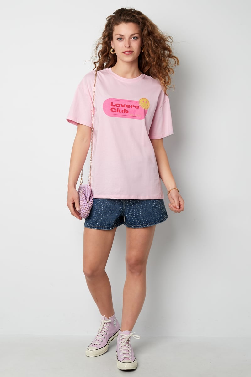 Lovers Club Top - Roze