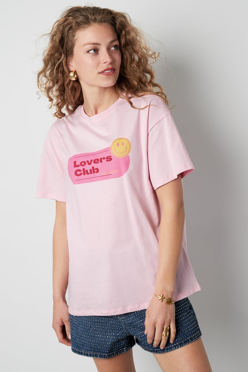 Lovers Club Top - Roze
