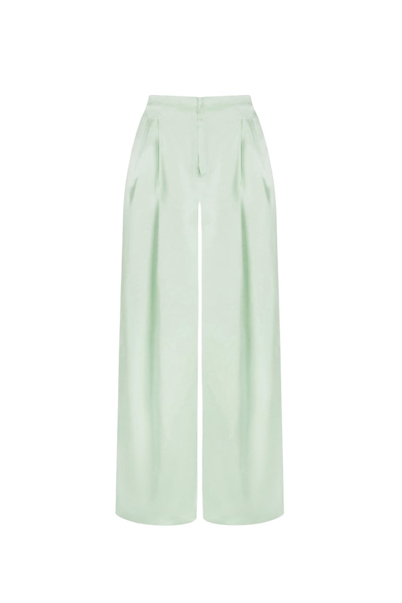 Classy Straight Broek - Mint