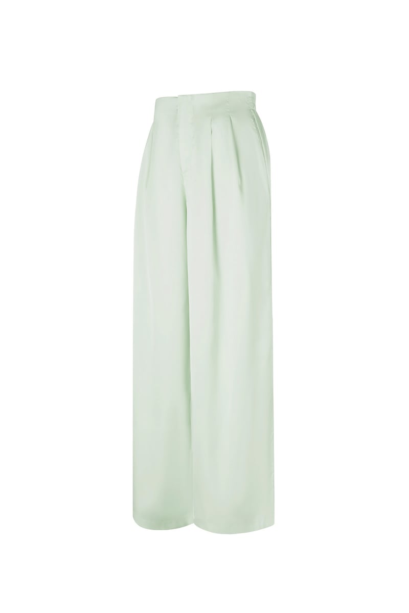 Classy Straight Broek - Mint
