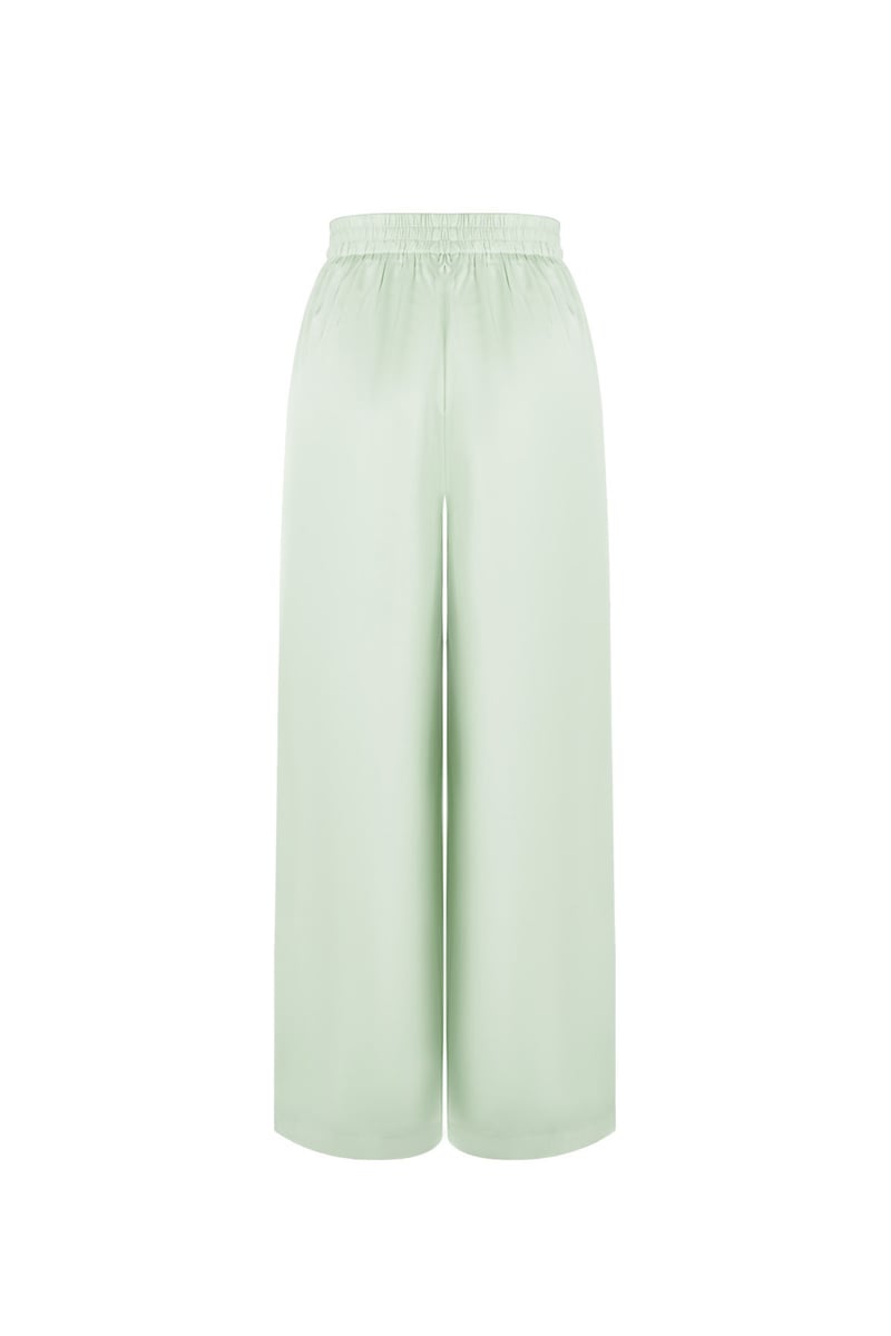 Classy Straight Broek - Mint