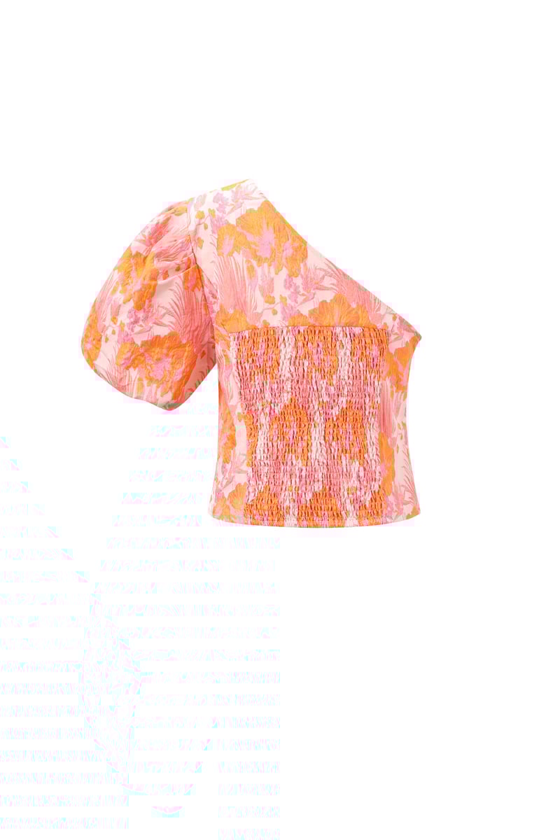 Tops met korte mouwen Bloemenprint Elegant Lente/Zomer